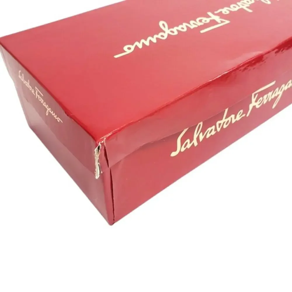 Salvatore Ferragamo Women's Vintage Nilla Shoes Pumps Dark Brown Size 8.5 AA